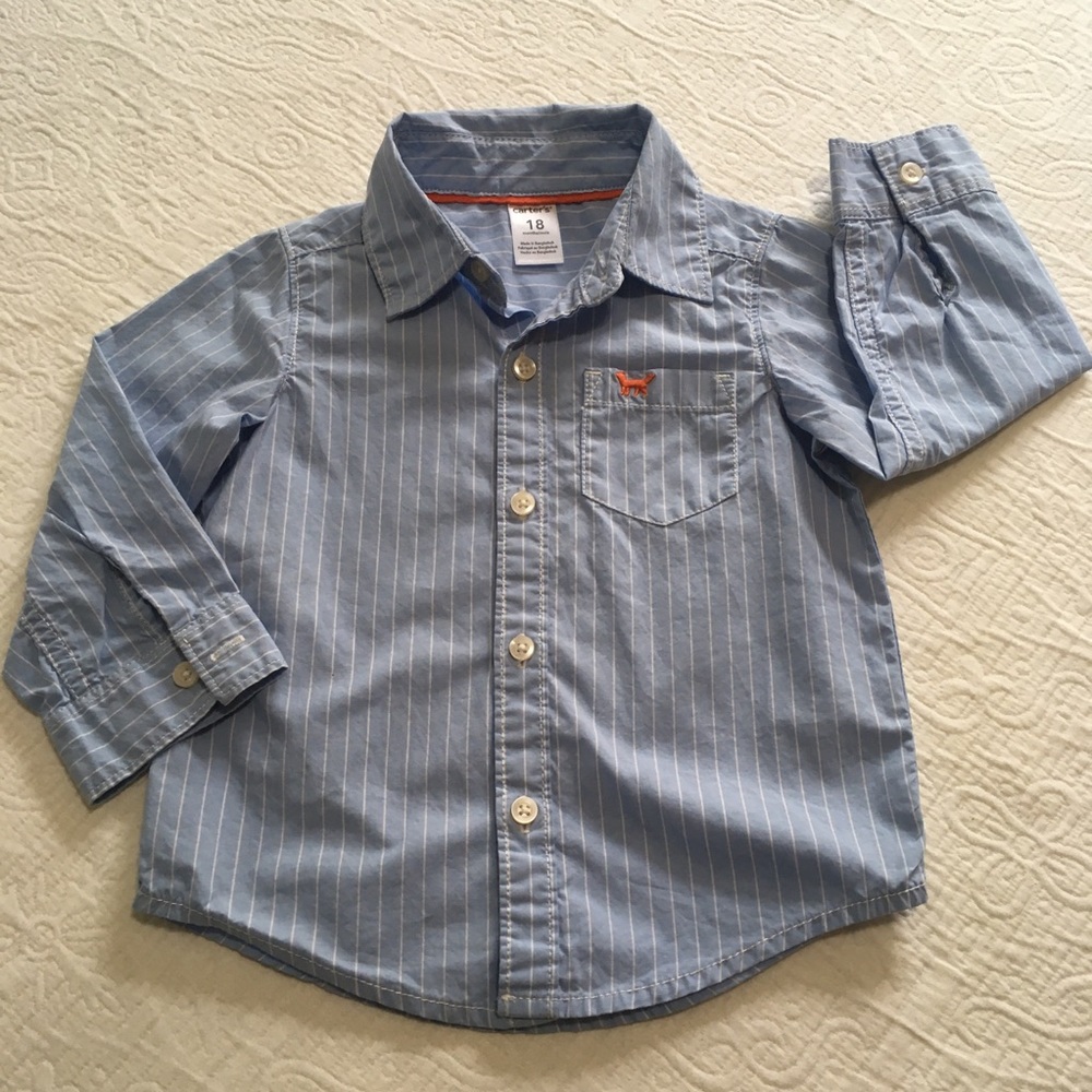18mos (5/$20) Carter’s Button-Down Shirt